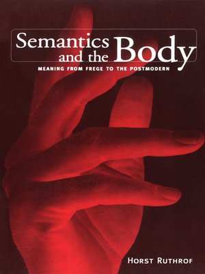 cover image of Semantics and the Body